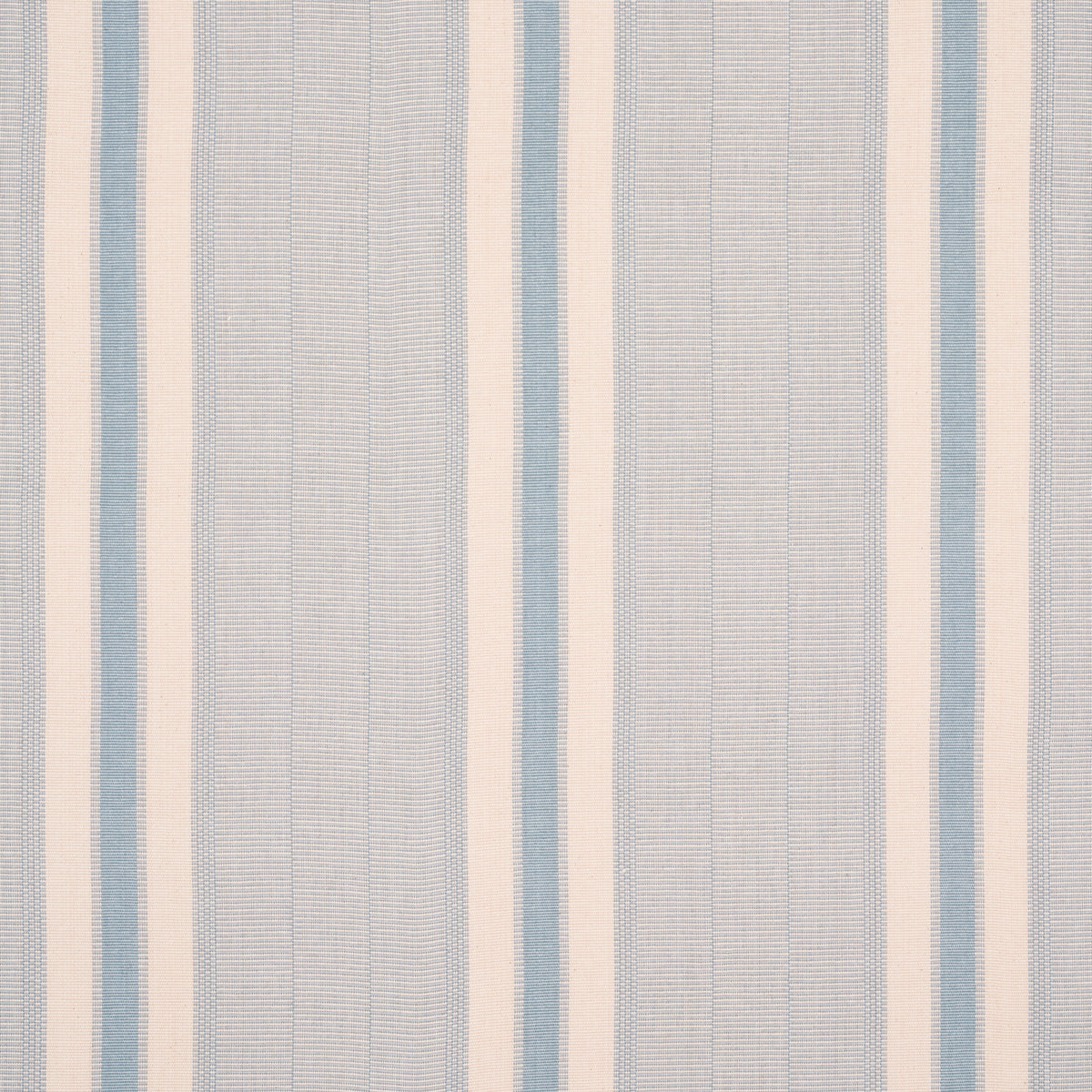 Ipala Hand Woven Stripe fabric in sky color - pattern number 78834 - by Schumacher in the A Rum Fellow collection