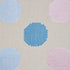 Hansen Embroidery fabric in blue and lilac color - pattern number 78941 - by Schumacher in the Scandinavian Modern collection
