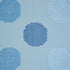 Hansen Embroidery fabric in blue color - pattern number 78942 - by Schumacher in the Scandinavian Modern collection