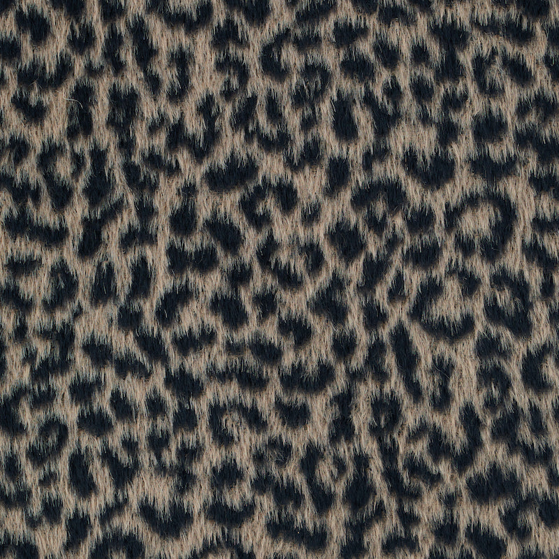 Lilya Leopard fabric in natural color - pattern number 78960 - by Schumacher in the Rive Gauche collection