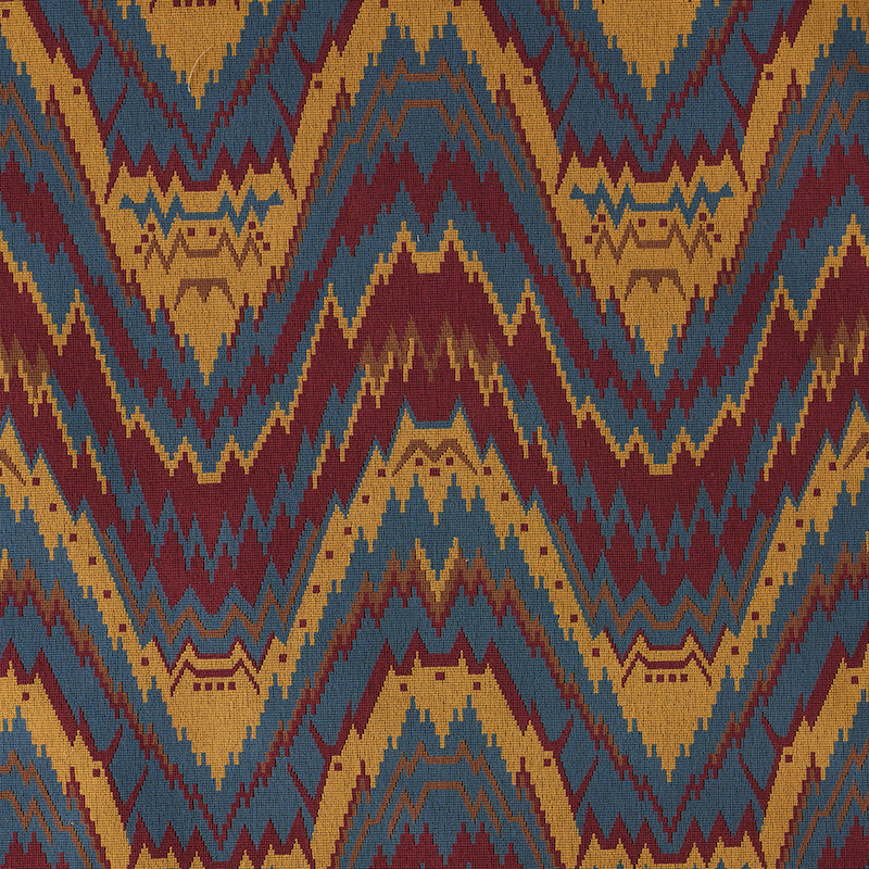 Tauride Epingle fabric in jewel color - pattern number 79041 - by Schumacher in the Rive Gauche collection