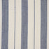 Lubeck Stripe fabric in navy color - pattern number 79090 - by Schumacher in the Scandinavian Modern collection
