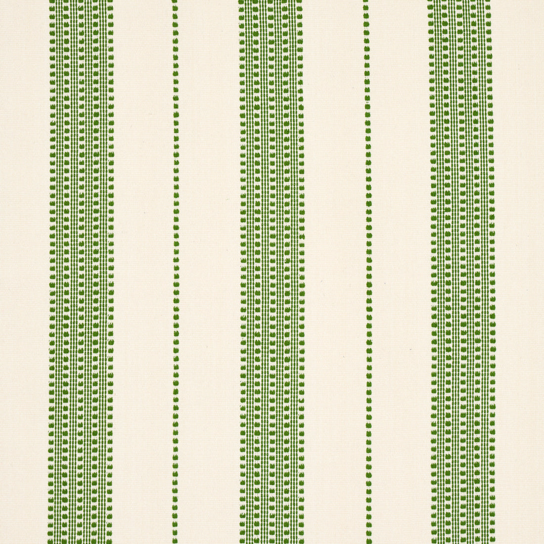 Lubeck Stripe fabric in green color - pattern number 79093 - by Schumacher in the Stripes Revisits collection