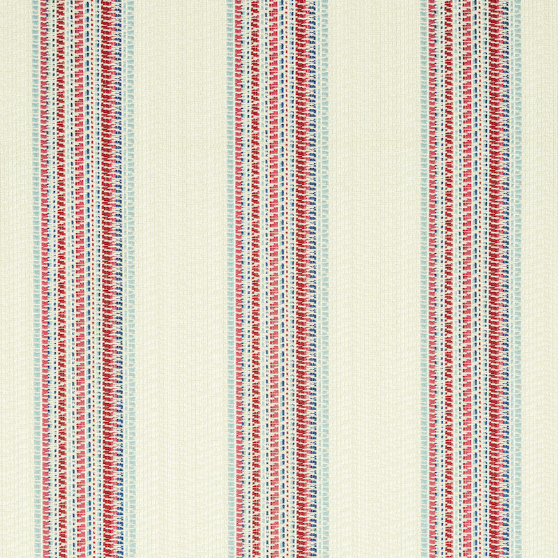Bendita Stripe Indoor Outdoor fabric in rose color - pattern number 79152 - by Schumacher in the Indoor-Outdoor Prints &amp; Wovens collection