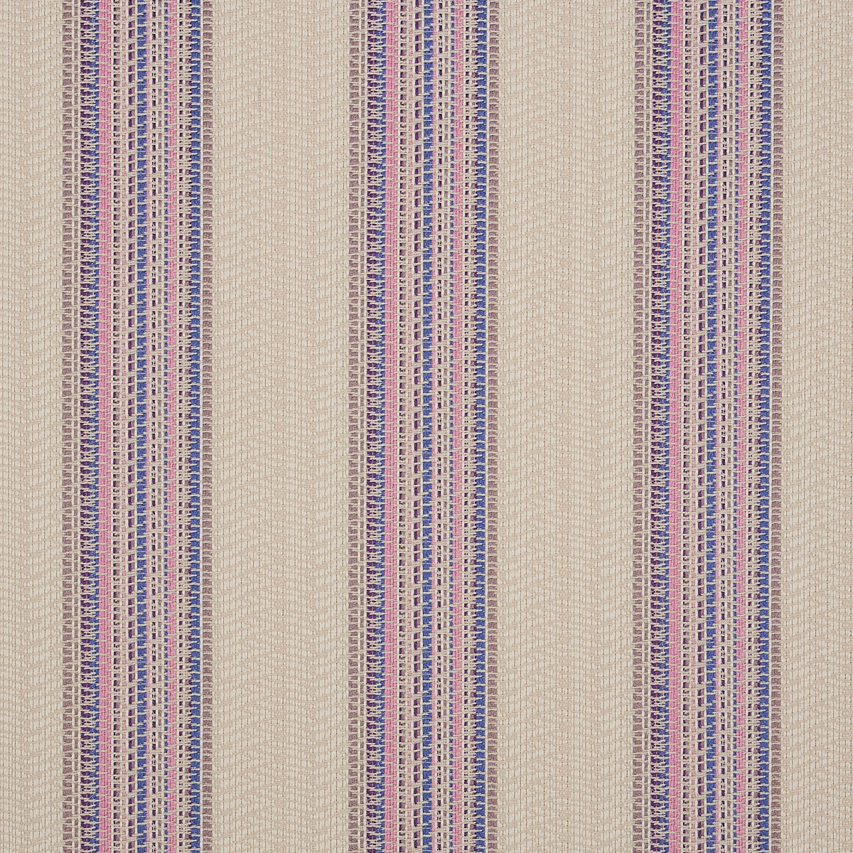 Bendita Stripe Indoor Outdoor fabric in lilac color - pattern number 79154 - by Schumacher in the Indoor/Outdoor Recolors collection