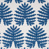 Palma Sola Indoor Outdoor fabric in navy color - pattern number 79180 - by Schumacher in the Moon River collection