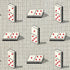Domino Epingle fabric in black color - pattern number 79320 - by Schumacher in the Misterioso collection