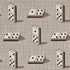 Domino Epingle fabric in brown color - pattern number 79322 - by Schumacher in the Misterioso collection