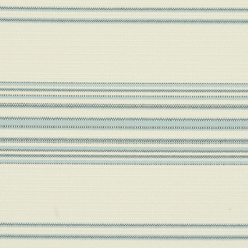 Solana Stripe Indoor Outdoor fabric in sky color - pattern number 79332 - by Schumacher in the Indoor-Outdoor Prints &amp; Wovens collection
