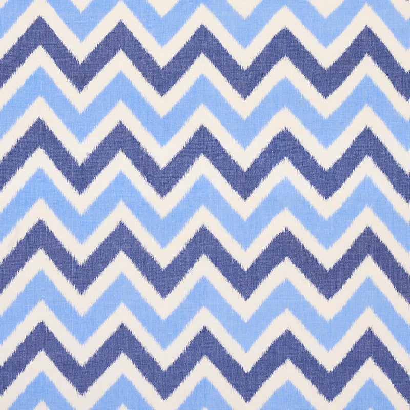 Vedado Ikat fabric in indigo color - pattern number 79460 - by Schumacher in the Ikat Collection collection