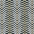 Arcure Epingle fabric in zebra black color - pattern number 79521 - by Schumacher in the Neisha Crosland collection