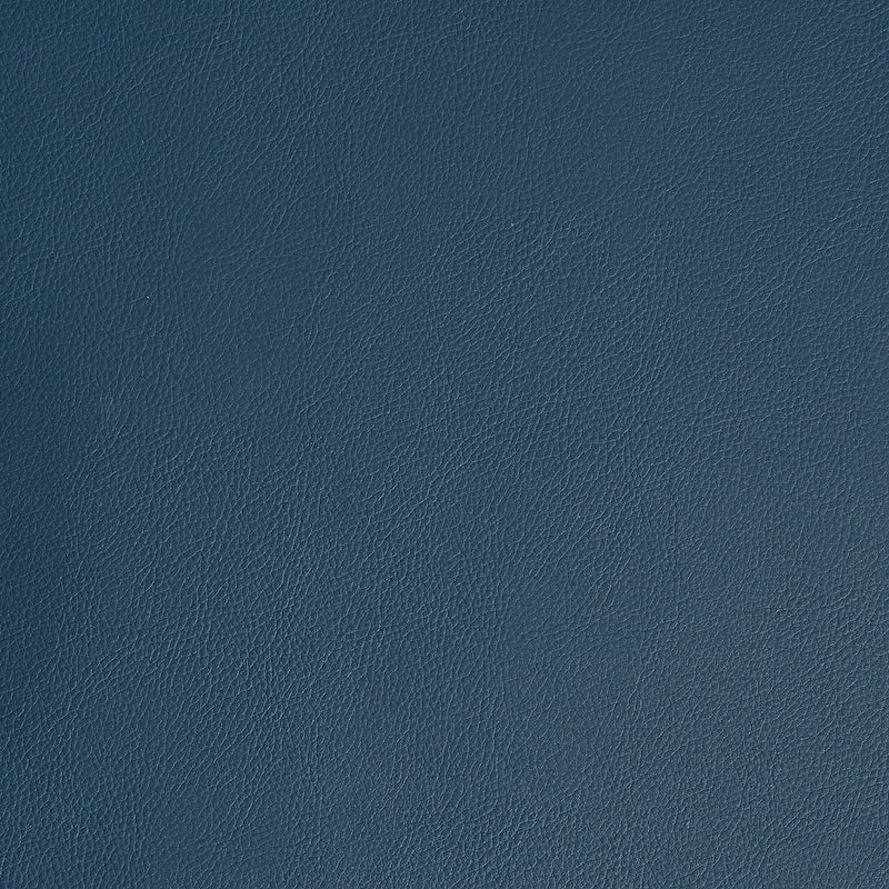 Vegan Leather Indoor Outdoor fabric in navy color - pattern number 79558 - by Schumacher in the Perfect Basics: Vegan Leather &amp; Suede collection