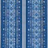 Cosima Embroidery fabric in blue multi color - pattern number 79680 - by Schumacher in the Bohemia collection