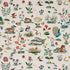 Royal Silk Embroidery fabric in multi color - pattern number 79690 - by Schumacher in the Schumacher Masterpieces collection