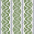 Sina Stripe fabric in green color - pattern number 79940 - by Schumacher in the Copacabana collection