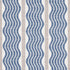 Sina Stripe fabric in blue color - pattern number 79941 - by Schumacher in the Copacabana collection