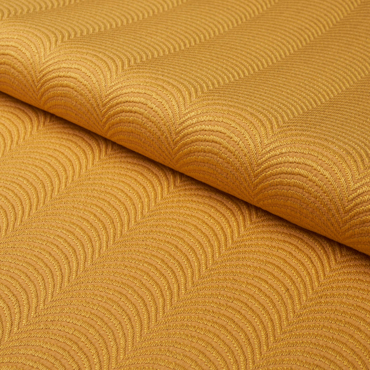 Hurdles Performance fabric in saffron color - pattern number 79964 - by Schumacher in the Neisha Crosland collection