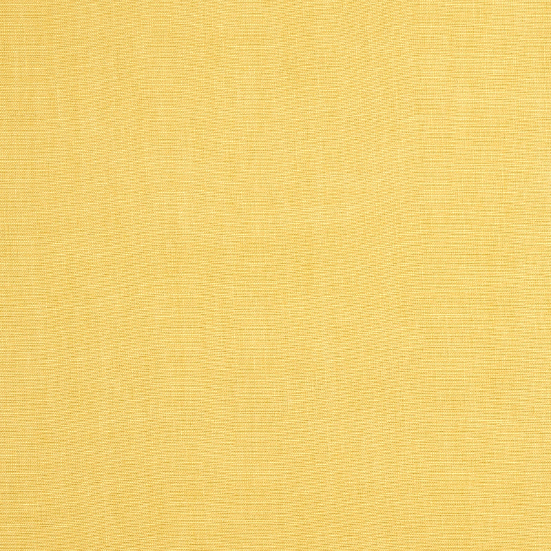 Piet Performance Linen fabric in yellow color - pattern number 79982 - by Schumacher in the Perfect Basics: Linen collection