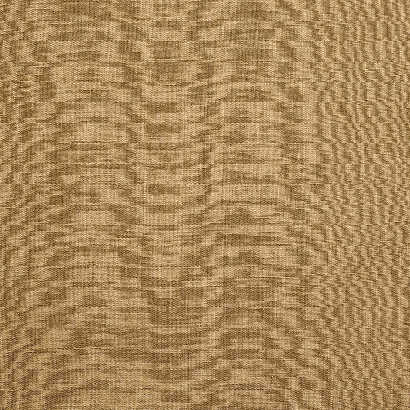 Marco Performance Linen fabric in caramel color - pattern number 79994 - by Schumacher in the Perfect Basics: Linen collection
