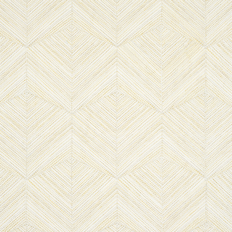 Heceta Embroidery fabric in citron color - pattern number 80030 - by Schumacher in the Perennial Favorites collection