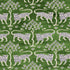 Woodland Leopard Velvet fabric in emerald color - pattern number 80084 - by Schumacher in the Cut & Patterned Velvets collection