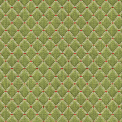 Amoy Trellis fabric in leaf color - pattern 8012117.23.0 - by Brunschwig &amp; Fils in the Le Jardin Chinois collection