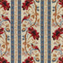 Le Lac Border fabric in red/blue color - pattern 8012137.195.0 - by Brunschwig & Fils in the Le Jardin Chinois collection