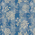 Kinevine Emb fabric in french blue color - pattern 8013112.15.0 - by Brunschwig & Fils in the Tresors De Jouy collection