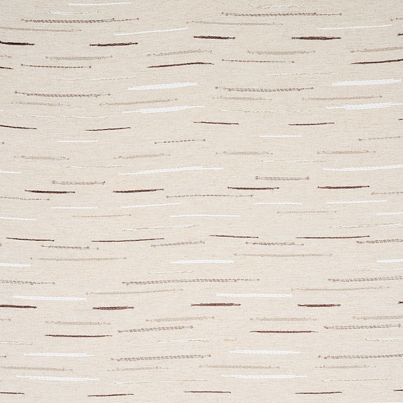 Leland Stripe fabric in neutral color - pattern number 80140 - by Schumacher in the World View collection