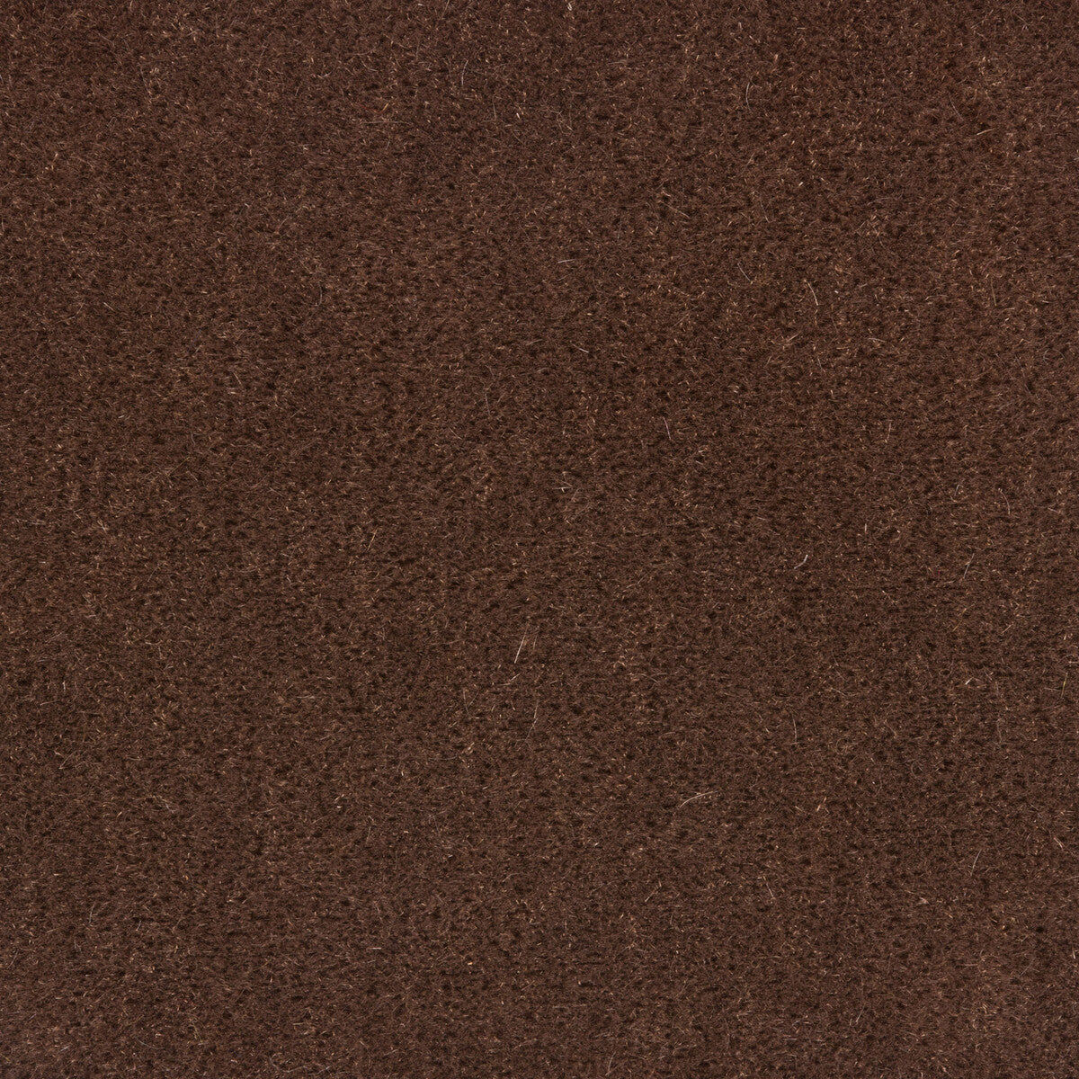 Bachelor Mohair fabric in chocolate color - pattern 8014101.6.0 - by Brunschwig &amp; Fils