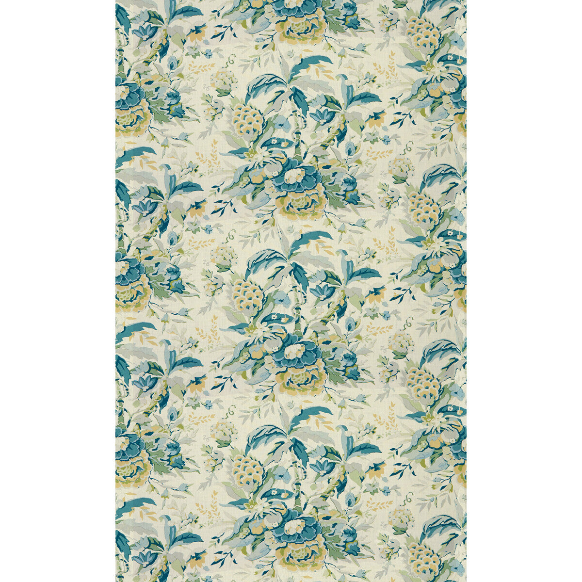 Horseshoe Bay fabric in aqua/green color - pattern 8015108.513.0 - by Brunschwig &amp; Fils in the Les Tropiques collection