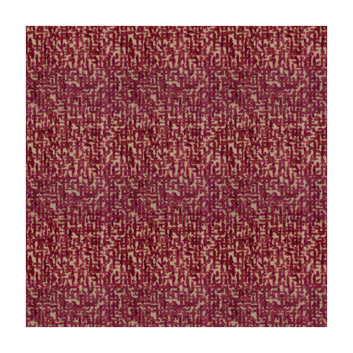 Aillard fabric in red color - pattern 8015131.19.0 - by Brunschwig &amp; Fils in the L&