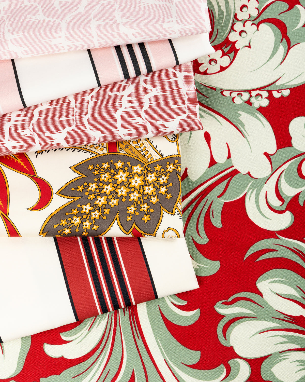 Mac Mahon fabric in Rouge color - pattern number 8015142.319.0 - by Brunschwig &amp; Fils in the Madeleine Castaing III collection