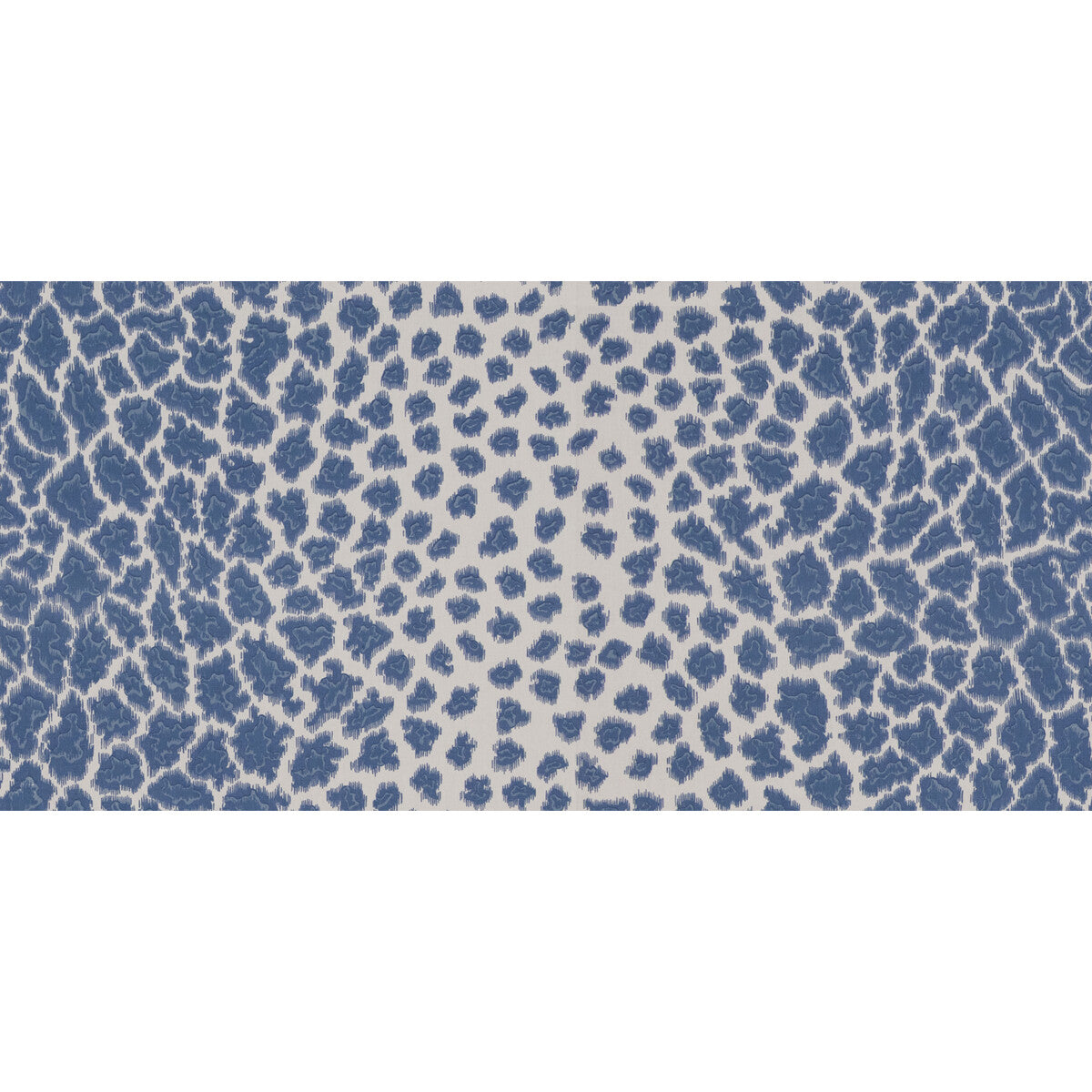 English Leopard fabric in delft color - pattern 8015170.15.0 - by Brunschwig &amp; Fils in the Cape Comorin collection