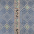 Covelong Emb fabric in blue/red/sea color - pattern 8015171.593.0 - by Brunschwig & Fils in the Cape Comorin collection