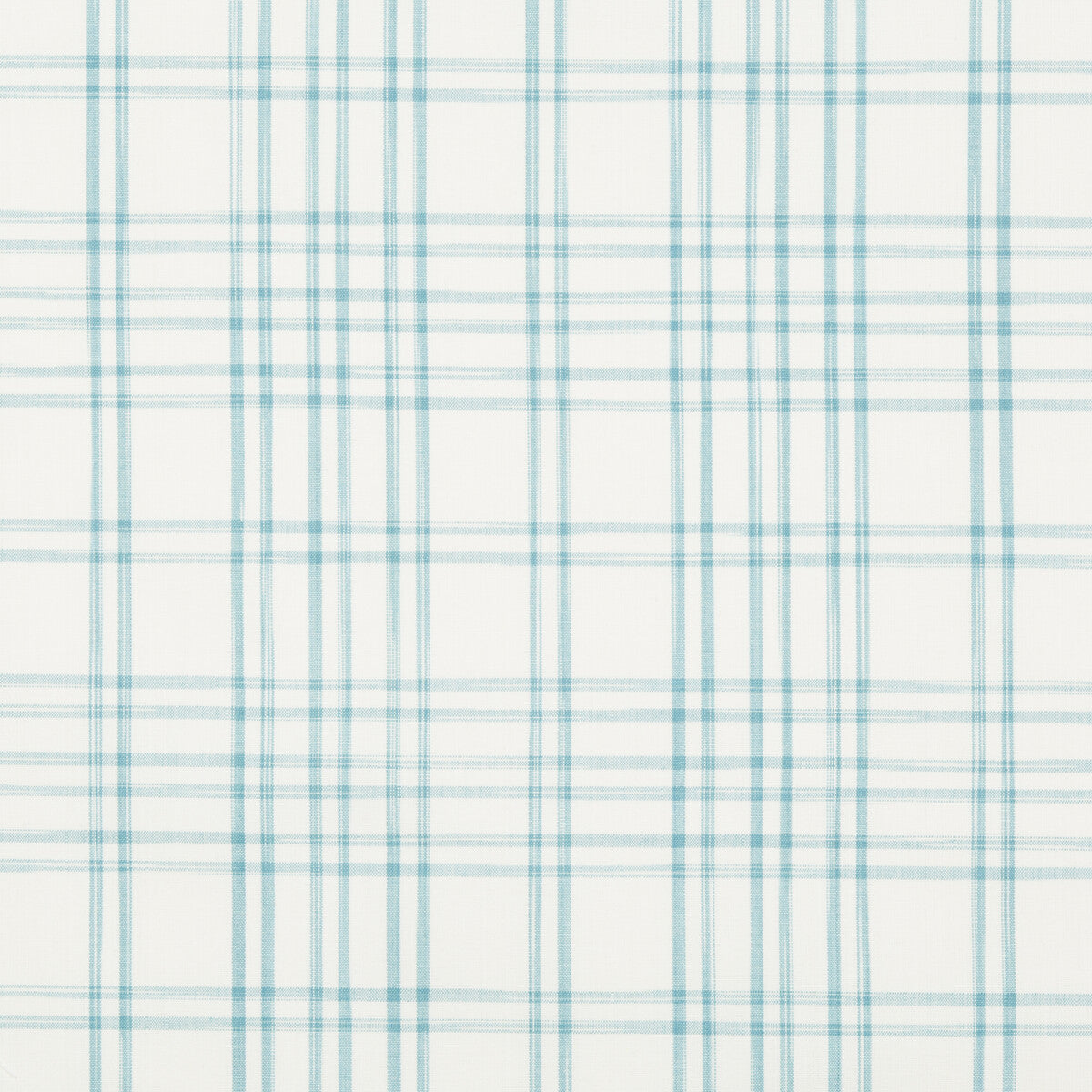 Banon Plaid fabric in turquoise color - pattern 8017100.13.0 - by Brunschwig &amp; Fils in the Durance collection
