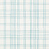 Banon Plaid fabric in turquoise color - pattern 8017100.13.0 - by Brunschwig & Fils in the Durance collection