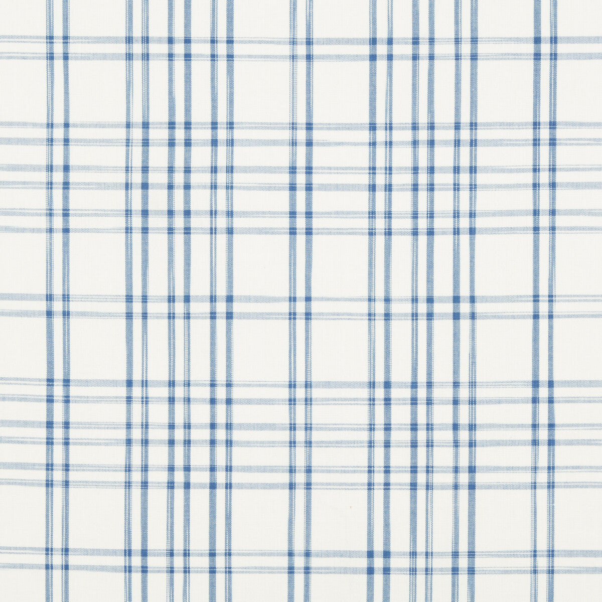 Banon Plaid fabric in cadet color - pattern 8017100.5.0 - by Brunschwig &amp; Fils in the Durance collection