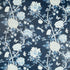 Les Pivoines Print fabric in blue color - pattern 8017135.5.0 - by Brunschwig & Fils in the Les Ensembliers collection