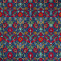 Solanum Emb fabric in indigo/red color - pattern 8018116.519.0 - by Brunschwig & Fils in the Baret collection