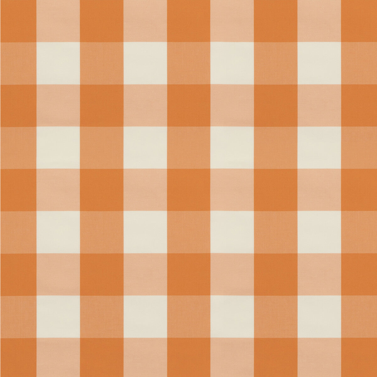 Lackland Check fabric in orange color - pattern 8019105.12.0 - by Brunschwig &amp; Fils in the Normant Checks And Stripes collection