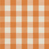 Lackland Check fabric in orange color - pattern 8019105.12.0 - by Brunschwig & Fils in the Normant Checks And Stripes collection