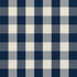 Lackland Check fabric in indigo color - pattern 8019105.50.0 - by Brunschwig & Fils in the Normant Checks And Stripes collection