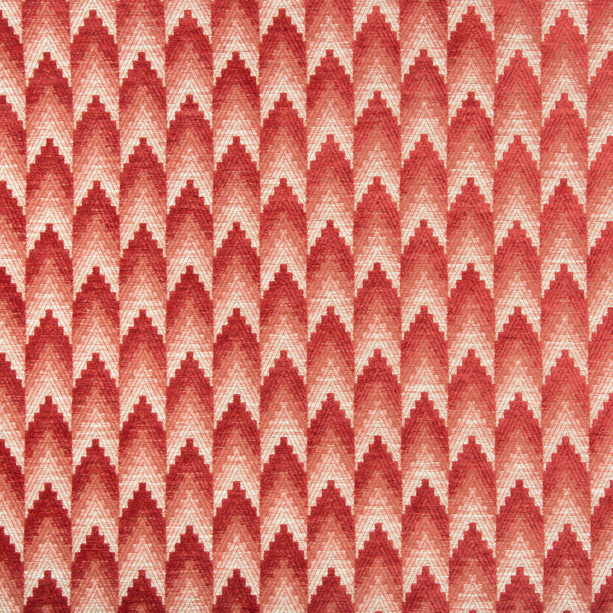 Ventron Woven fabric in red color - pattern 8019118.19.0 - by Brunschwig &amp; Fils in the Alsace Weaves collection