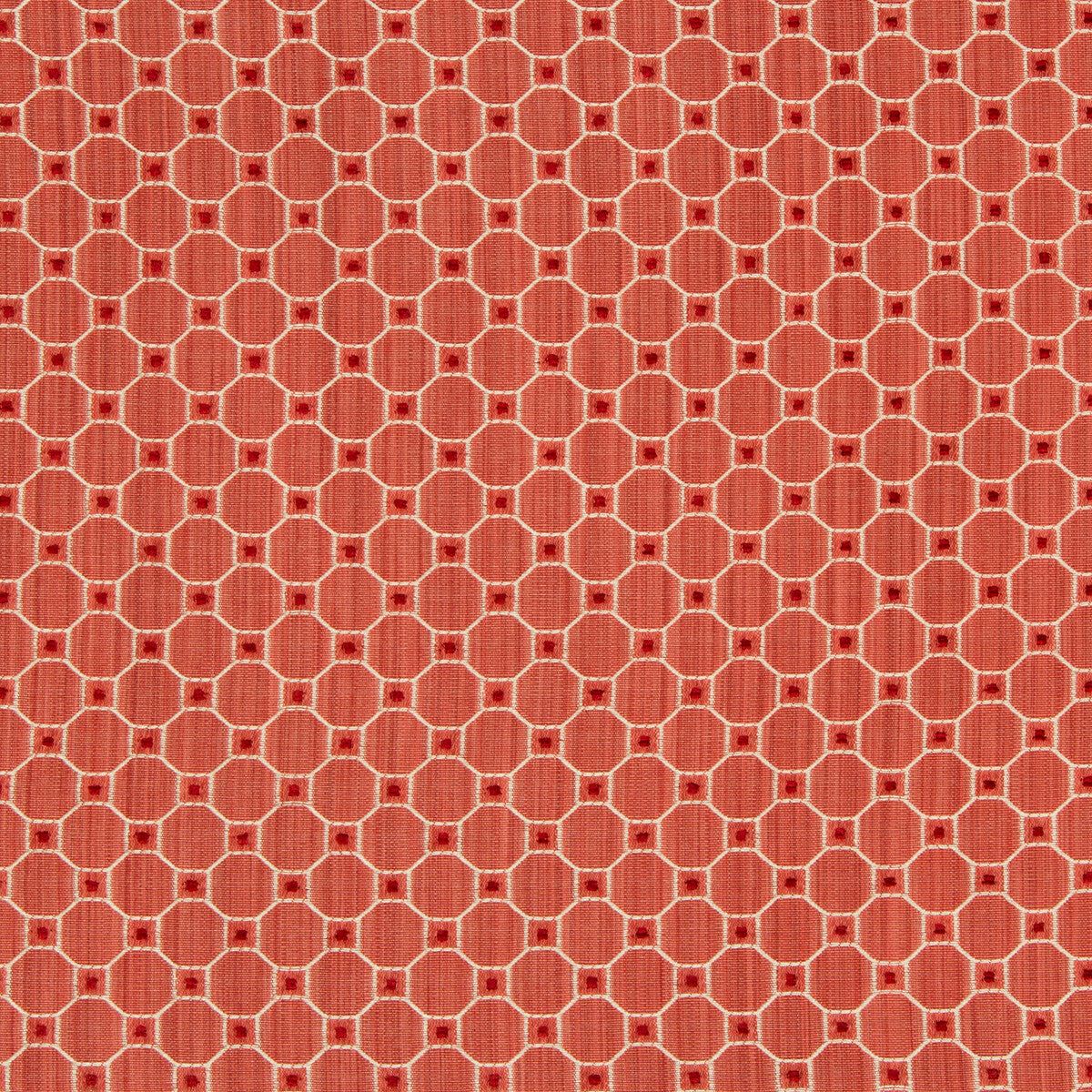 Tanneurs Woven fabric in red color - pattern 8019123.19.0 - by Brunschwig &amp; Fils in the Alsace Weaves collection