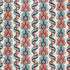 Montguyon Print fabric in blue/red color - pattern 8020102.519.0 - by Brunschwig & Fils in the Grand Bazaar collection