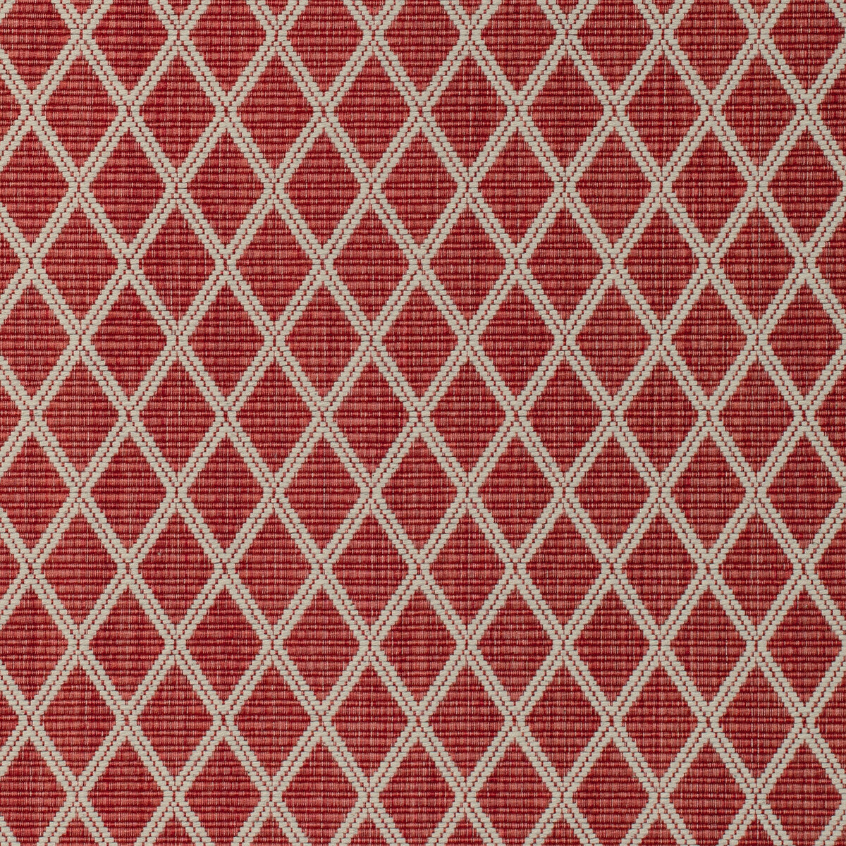 Cancale Woven fabric in red color - pattern 8020109.19.0 - by Brunschwig &amp; Fils in the Granville Weaves collection