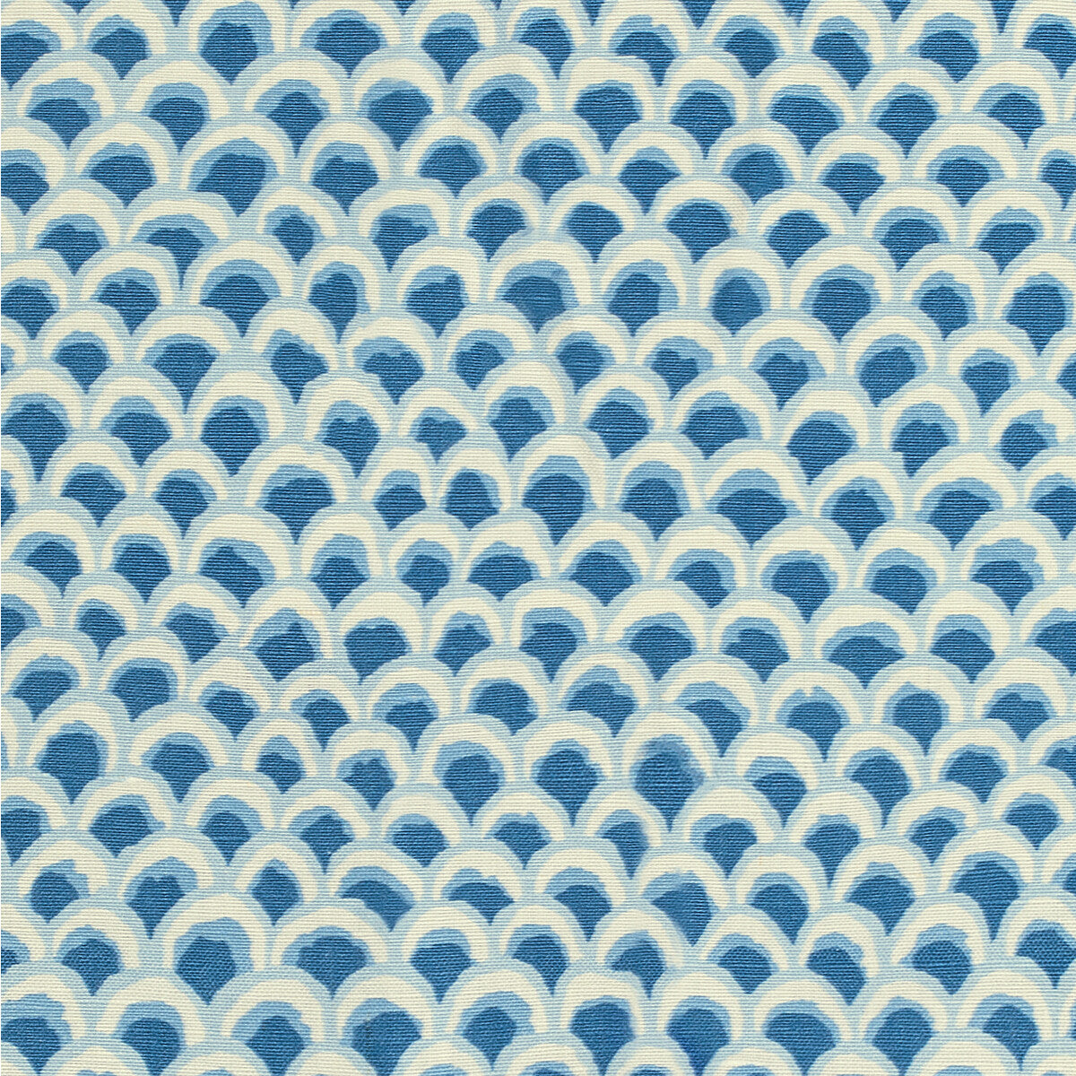 Pave II Print fabric in blue color - pattern 8020126.5.0 - by Brunschwig &amp; Fils in the Louverne collection