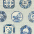 Bonchamp Print fabric in blue color - pattern 8020128.5.0 - by Brunschwig & Fils in the Louverne collection