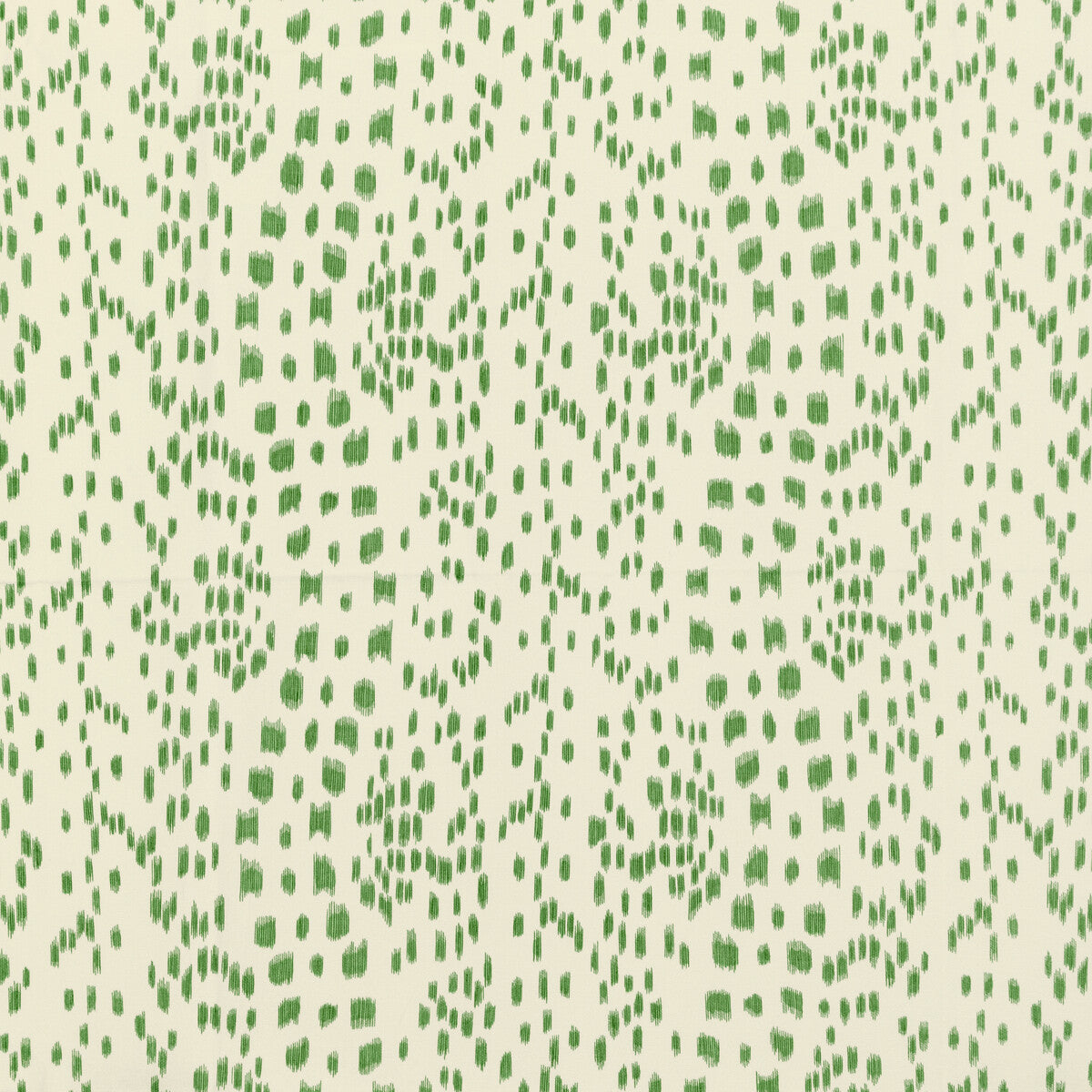 Les Touches II fabric in green color - pattern 8020131.3.0 - by Brunschwig &amp; Fils in the En Vacances II collection